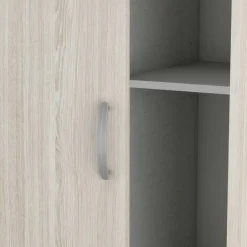 CBA Kleerkast Lorrie 2 schuifdeuren, 1 kledingroede en 3 legplanken-Shannon eik Best