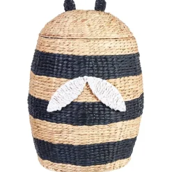 Beliani KNYSNA - Mand - Natuurlijk/Zwart - Waterhyacint Sale