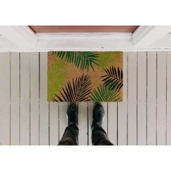 IVOL Kokosmat 'Leaf' met bladmotief - 40x60 cm Outlet