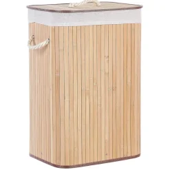 Beliani KOMARI - Mand - Lichte houtkleur - Bamboehout Sale