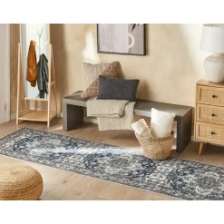 Beliani KOTTAR - Loper - Grijs - 80 x 240 cm - Polyester Clearance