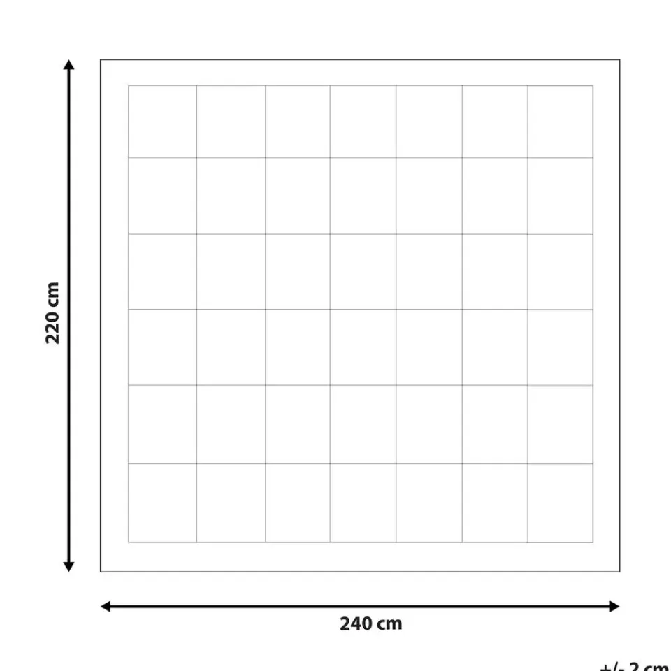 Beliani KOUTRA - Dekbed - Wit - 220 x 240 cm - Japara katoen