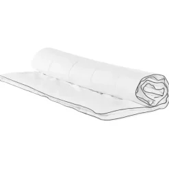 Beliani KOUTRA - Dekbed - Wit - 220 x 240 cm - Japara katoen