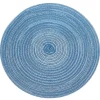 Krumble Placemat rond - Blauw Best