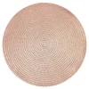Krumble Placemat rond - PVC - Rosegoud Online