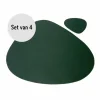 Krumble Placemat set design - 4 stuks - Groen
