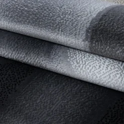 Muratap Laagpolig Vloerkleed Plus - Grijs Zwart - 160x230 cm - Tapijt Woonkamer Hot