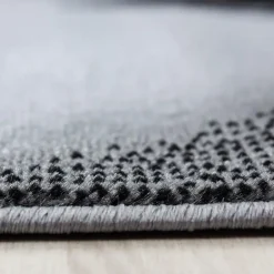 Muratap Laagpolig Vloerkleed Plus - Grijs Zwart - 160x230 cm - Tapijt Woonkamer Hot