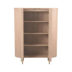 LABEL51 Bergkast Oliva - Naturel - Eiken - 125 cm Online