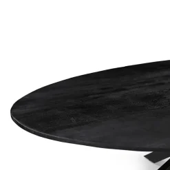 LABEL51 Eettafel James Ovaal Zwart 210cm Hot