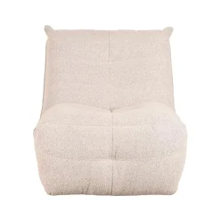 LABEL51 Fauteuil Take It Easy - Naturel - Boucle