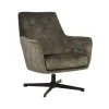 LABEL51 Fauteuil Toby Hunter Velours Clearance