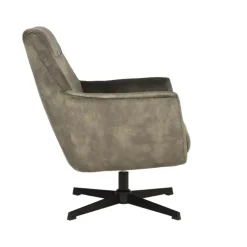 LABEL51 Fauteuil Toby Hunter Velours Clearance