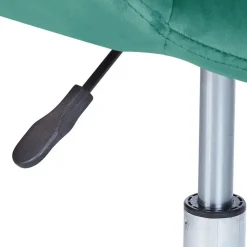 Beliani LABELLE - Bureaustoel - Groen - Fluweel Discount