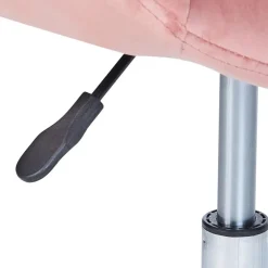 Beliani LABELLE - Bureaustoel - Roze - Fluweel