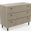 CBA Ladekast Sayuri 3 lades-Kronberg eik/wicker Discount