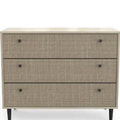 CBA Ladekast Sayuri 3 lades-Kronberg eik/wicker Discount