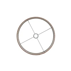 Light & Living Lampenkap Brandy - Bruin - 40x40x30cm Discount