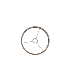 Light & Living Lampenkap Brandy - Bruin - 30x30x21cm Outlet