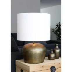 Light & Living Lampenkap cilinder LIVIGNO - 50-50-38cm - eiwit