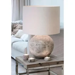 Light & Living Lampenkap cilinder LIVIGNO - 40-40-30cm - eiwit Outlet