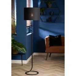Light & Living Lampenkap cilinder LIVIGNO - 40-40-30cm - zwart New