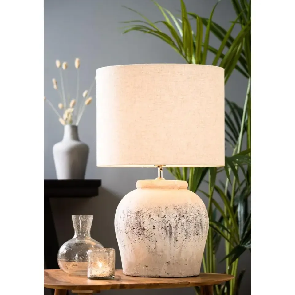 Light & Living Lampenkap cilinder LIVIGNO - 40-40-30cm - naturel Hot