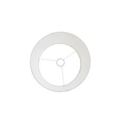 Light & Living Lampenkap DRUM LIVIGNO - 40-30-22cm - Eiwit New