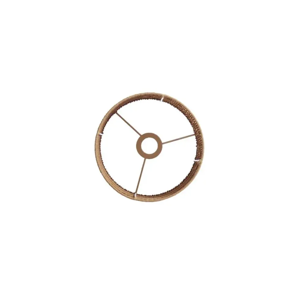 Light & Living Lampenkap Lanzano - Bruin - 25x25x30cm