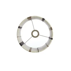 Light & Living Lampenkap Medan - Crème - Ø25cm Outlet