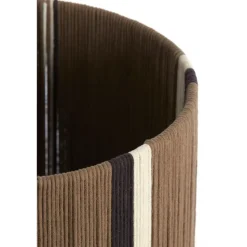 Light & Living Lampenkap Medan - Donkerbruin - Ø30cm Sale