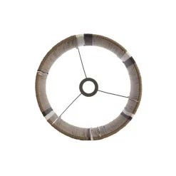 Light & Living Lampenkap Medan - Donkerbruin - Ø30cm Sale