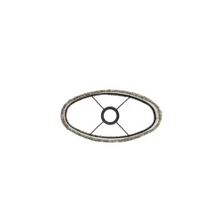 Light & Living Lampenkap Osire - Grijs - 30x15x25cm New