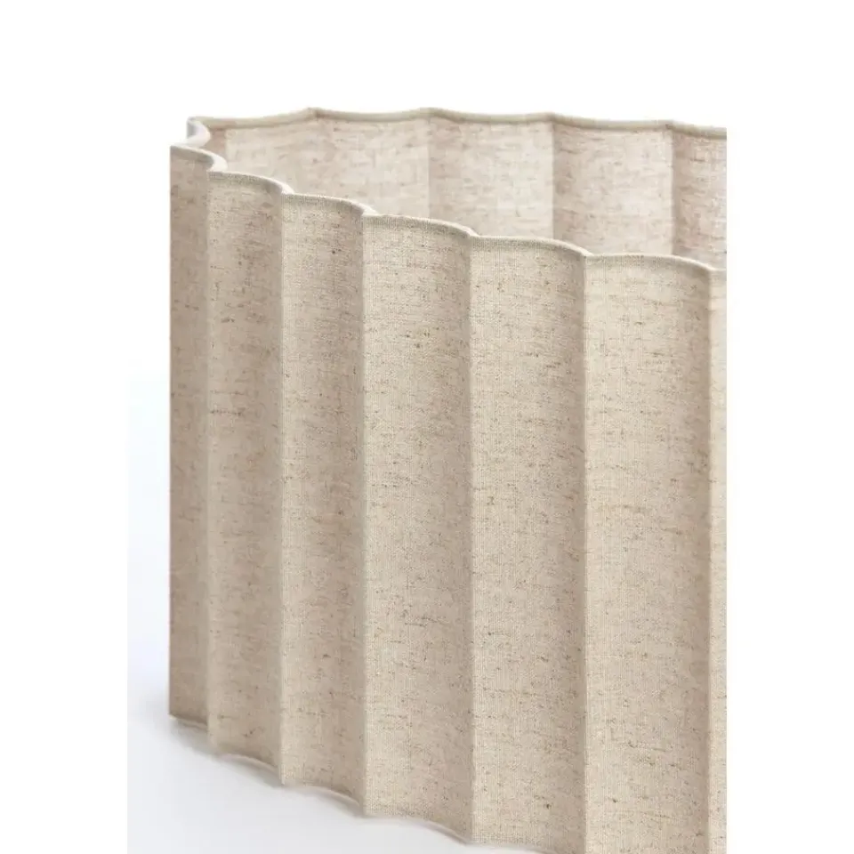 Light & Living Lampenkap ovaal Disli - Crème - 38x17.5x19cm Sale