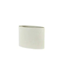 Light & Living Lampenkap Ovaal Saverna - Eiwit - 30x15x25cm New