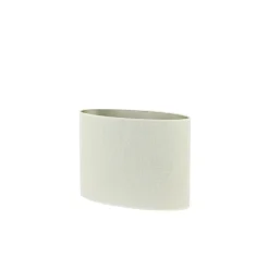 Light & Living Lampenkap Ovaal Saverna - Eiwit - 30x15x25cm New