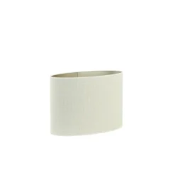 Light & Living Lampenkap Ovaal Saverna - Eiwit - 30x15x25cm New