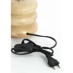 Light & Living Lampvoet Budongo - Bruin - Ø12x12cm New