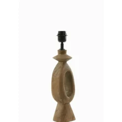 Light & Living Lampvoet Django - Hout - 11x9x45cm Discount
