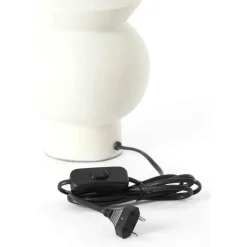 Light & Living Lampvoet Esino - Wit - Ø15cm Clearance