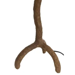 Light & Living Lampvoet Guja - Donkerbruin - 20x20x57cm Clearance