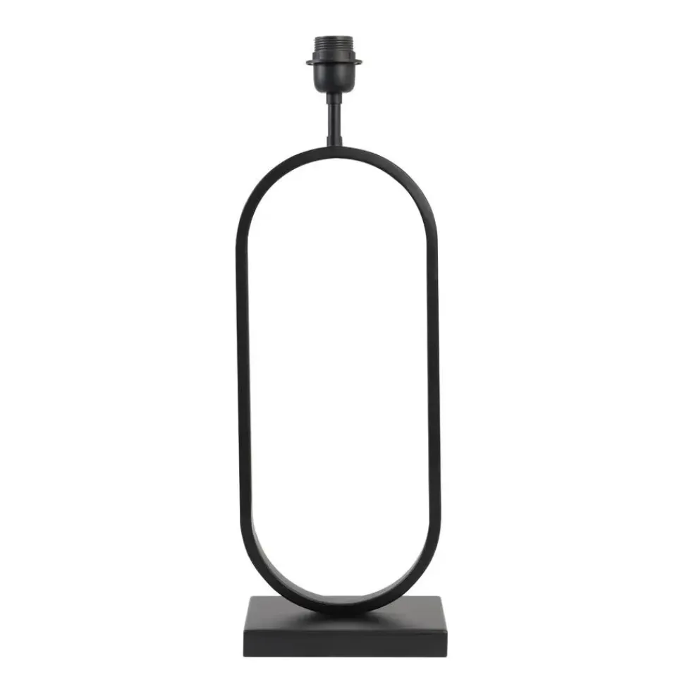 Light & Living Lampvoet Jamiri - Zwart - 20x13x55cm