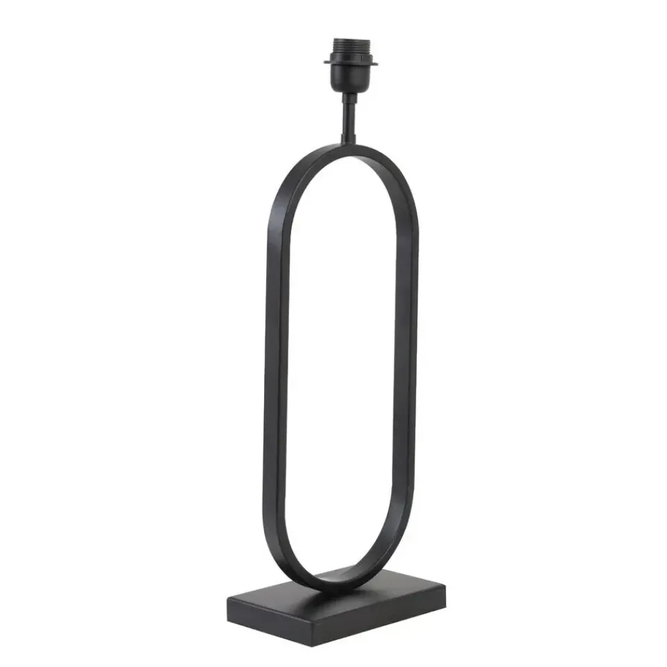 Light & Living Lampvoet Jamiri - Zwart - 20x13x55cm