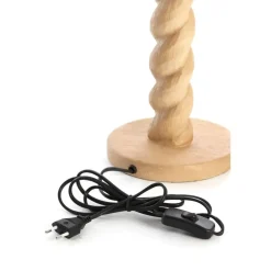 Light & Living Lampvoet Nanno - Bruin - Ø15cm Hot