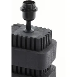 Light & Living Lampvoet Sakura - Zwart - 17x13x37cm Hot