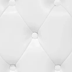 Beliani LATTES - Chaise longue - Wit - Linkerzijde - Kunstleer Sale