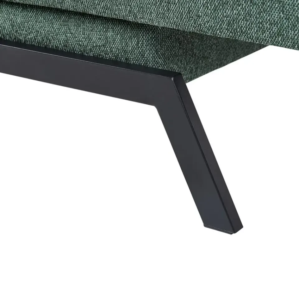 Beliani LEEDS - Slaapbank 3-zits - Groen - Polyester Online