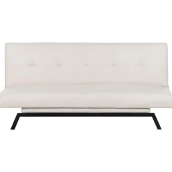 Beliani LEEDS - Slaapbank 3-zits - Wit - Polyester