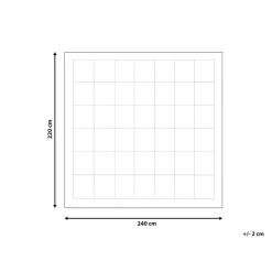 Beliani LEMBERG - Dekbed - Wit - 220 x 240 cm - Microvezels Sale