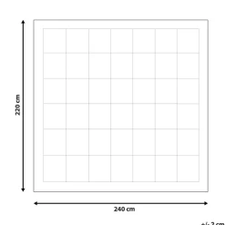 Beliani LEMBERG - Dekbed - Wit - 220 x 240 cm - Microvezels Sale